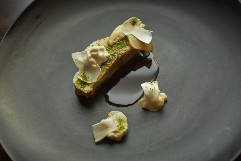 Mushrooms on a food dish at our boutique hotel in Minneapolis, MN